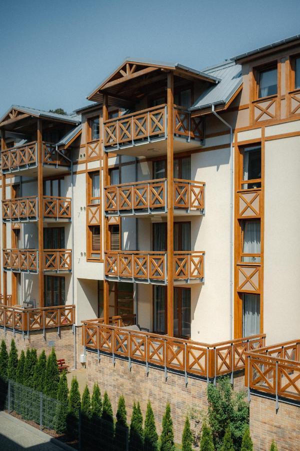 Ferienwohnung Sosnowe Tarasy Großmöllen Exterior foto