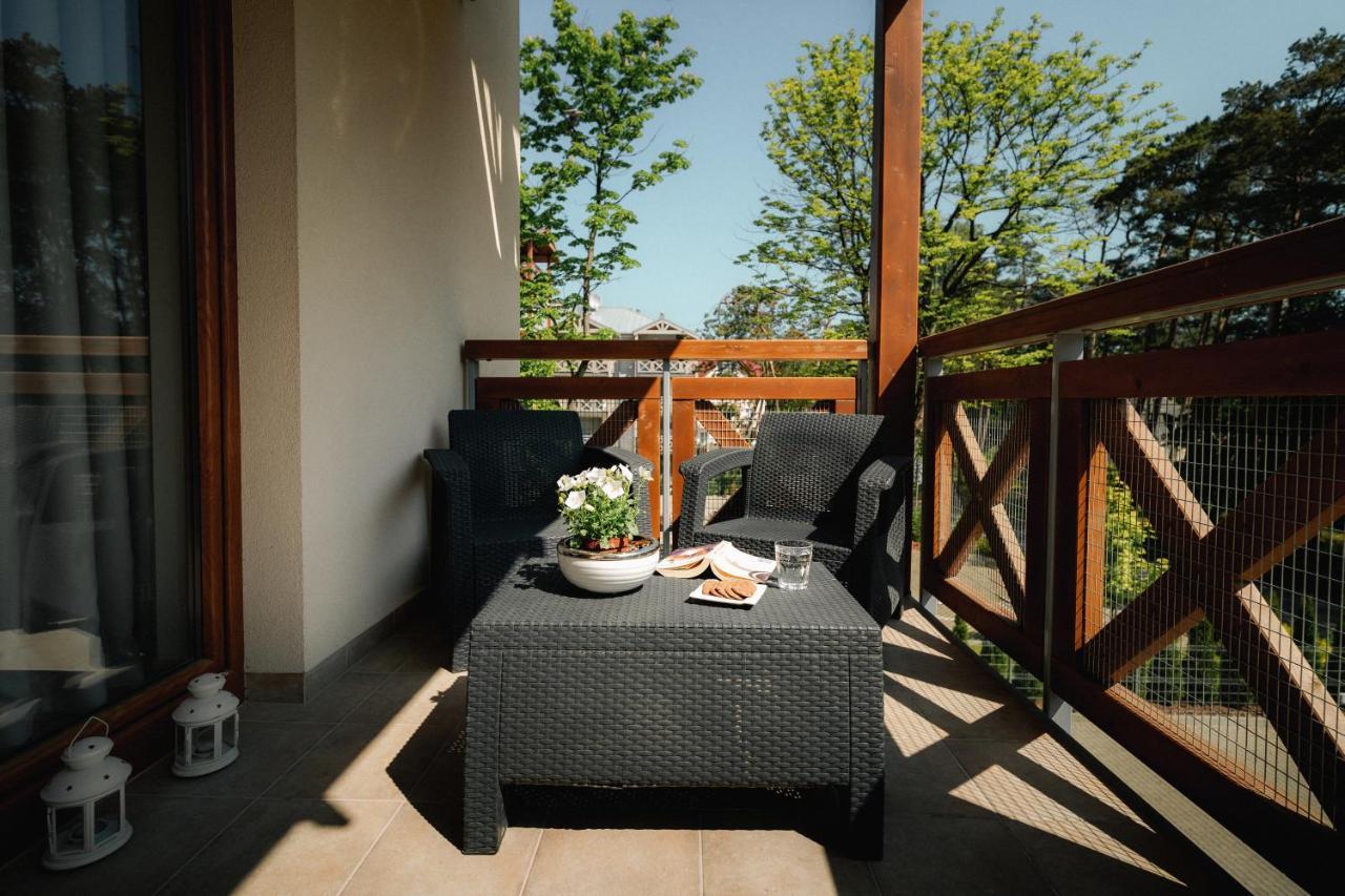 Ferienwohnung Sosnowe Tarasy Großmöllen Exterior foto