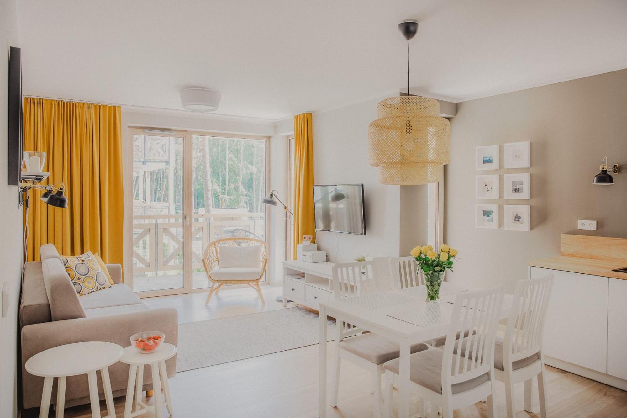 Ferienwohnung Sosnowe Tarasy Großmöllen Exterior foto
