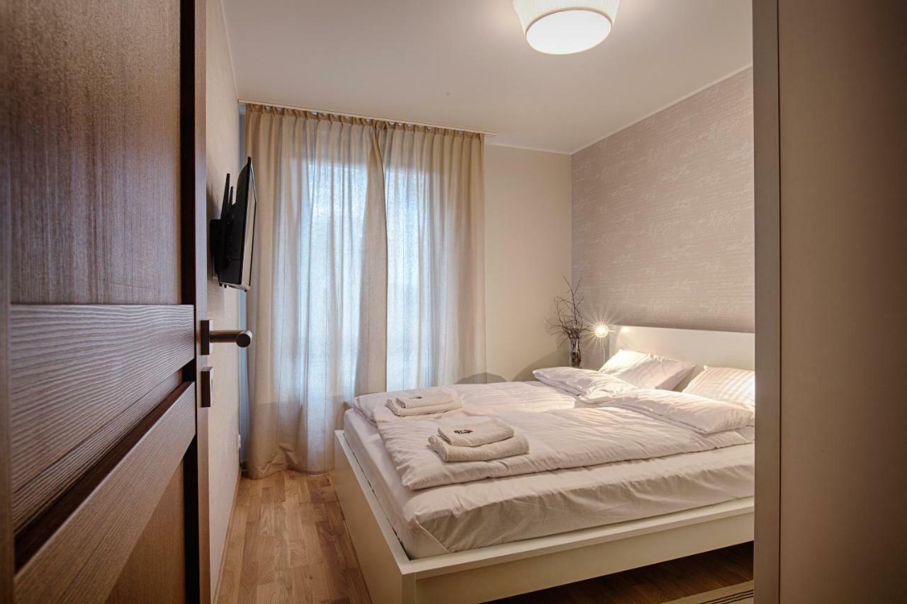 Ferienwohnung Sosnowe Tarasy Großmöllen Exterior foto