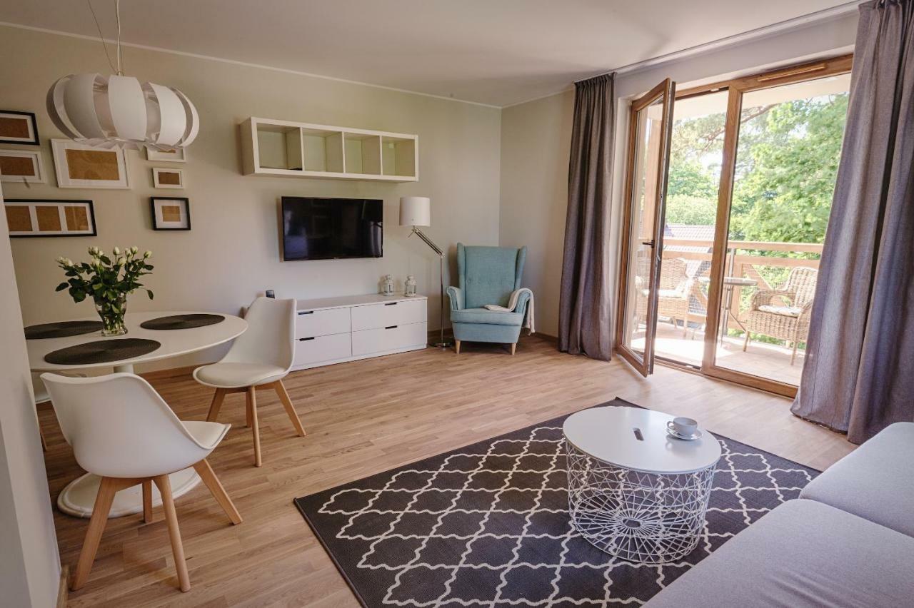 Ferienwohnung Sosnowe Tarasy Großmöllen Exterior foto