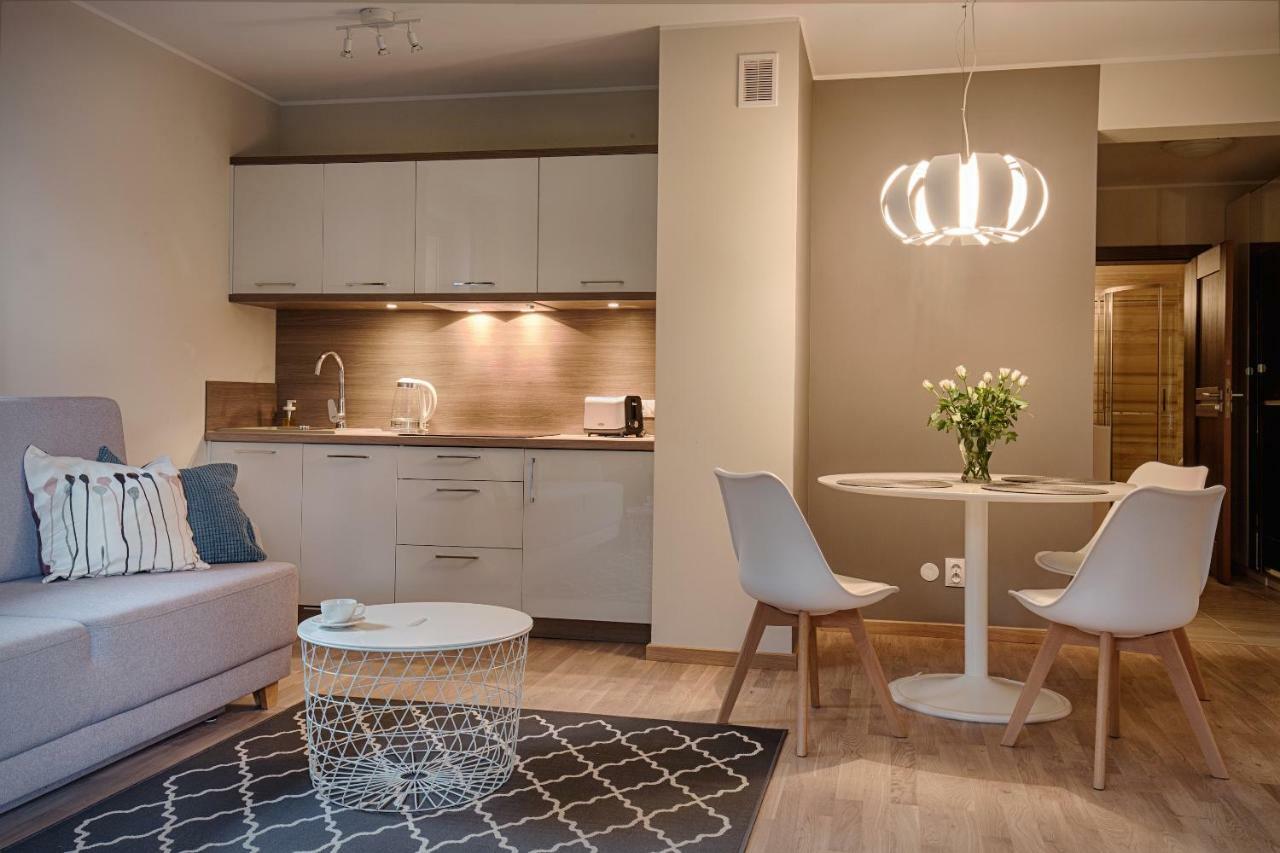 Ferienwohnung Sosnowe Tarasy Großmöllen Exterior foto
