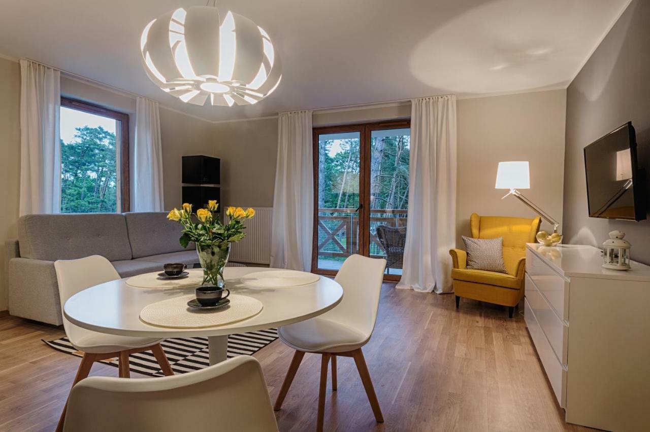 Ferienwohnung Sosnowe Tarasy Großmöllen Exterior foto
