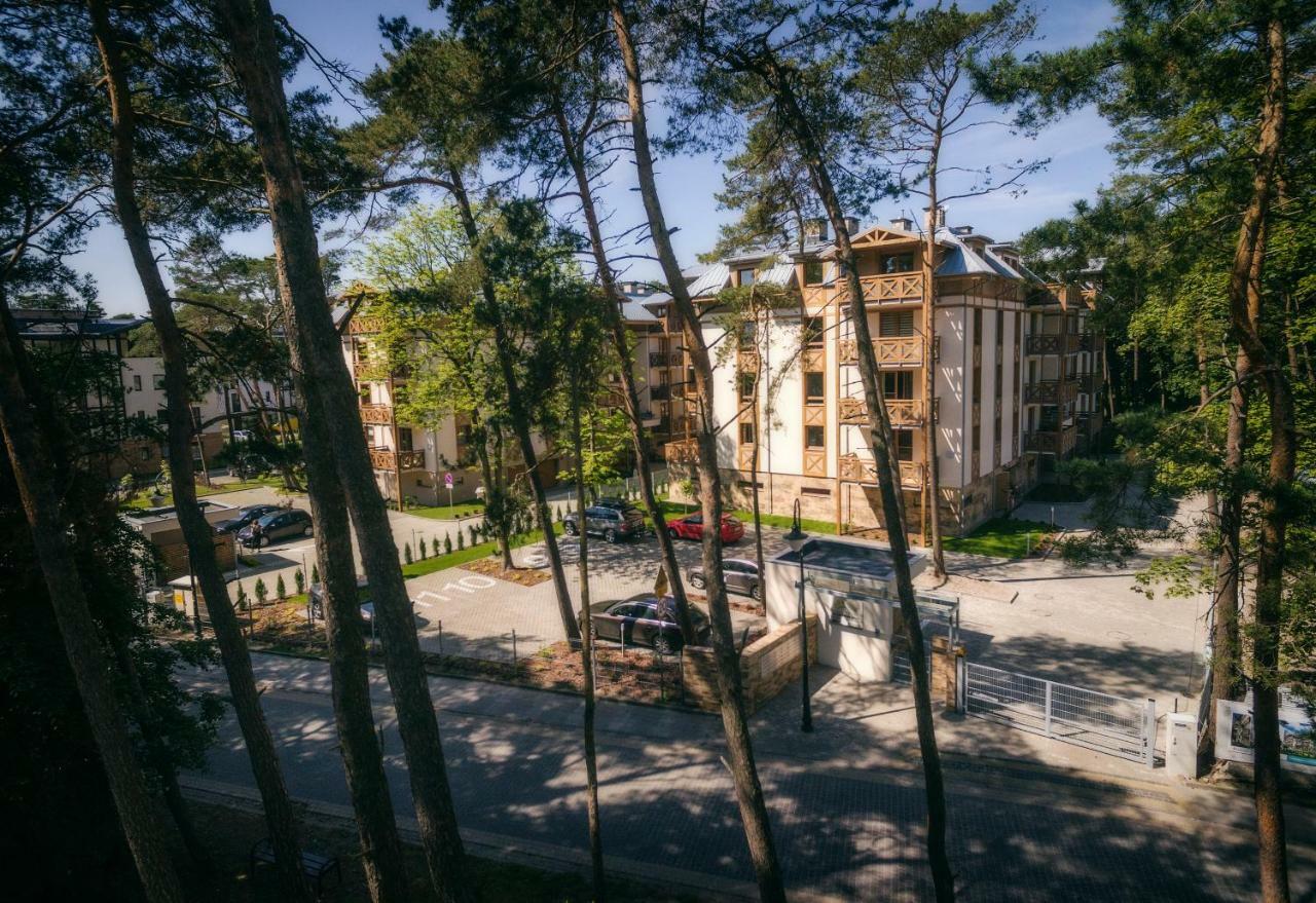 Ferienwohnung Sosnowe Tarasy Großmöllen Exterior foto