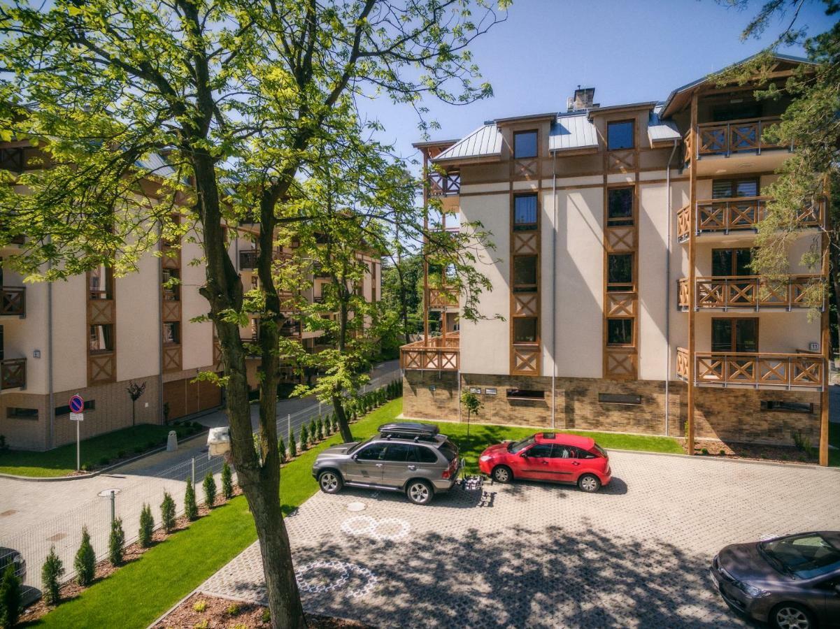 Ferienwohnung Sosnowe Tarasy Großmöllen Exterior foto