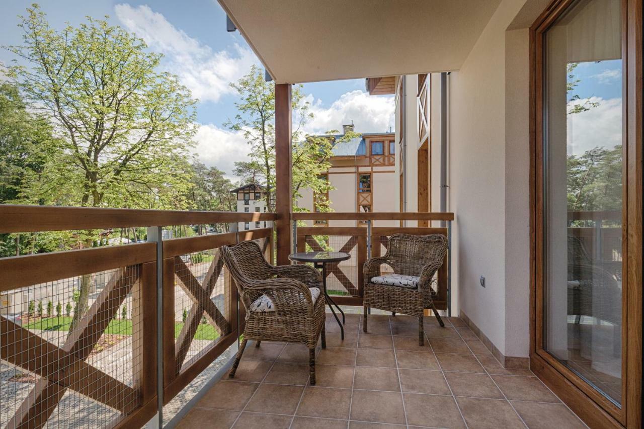 Ferienwohnung Sosnowe Tarasy Großmöllen Exterior foto