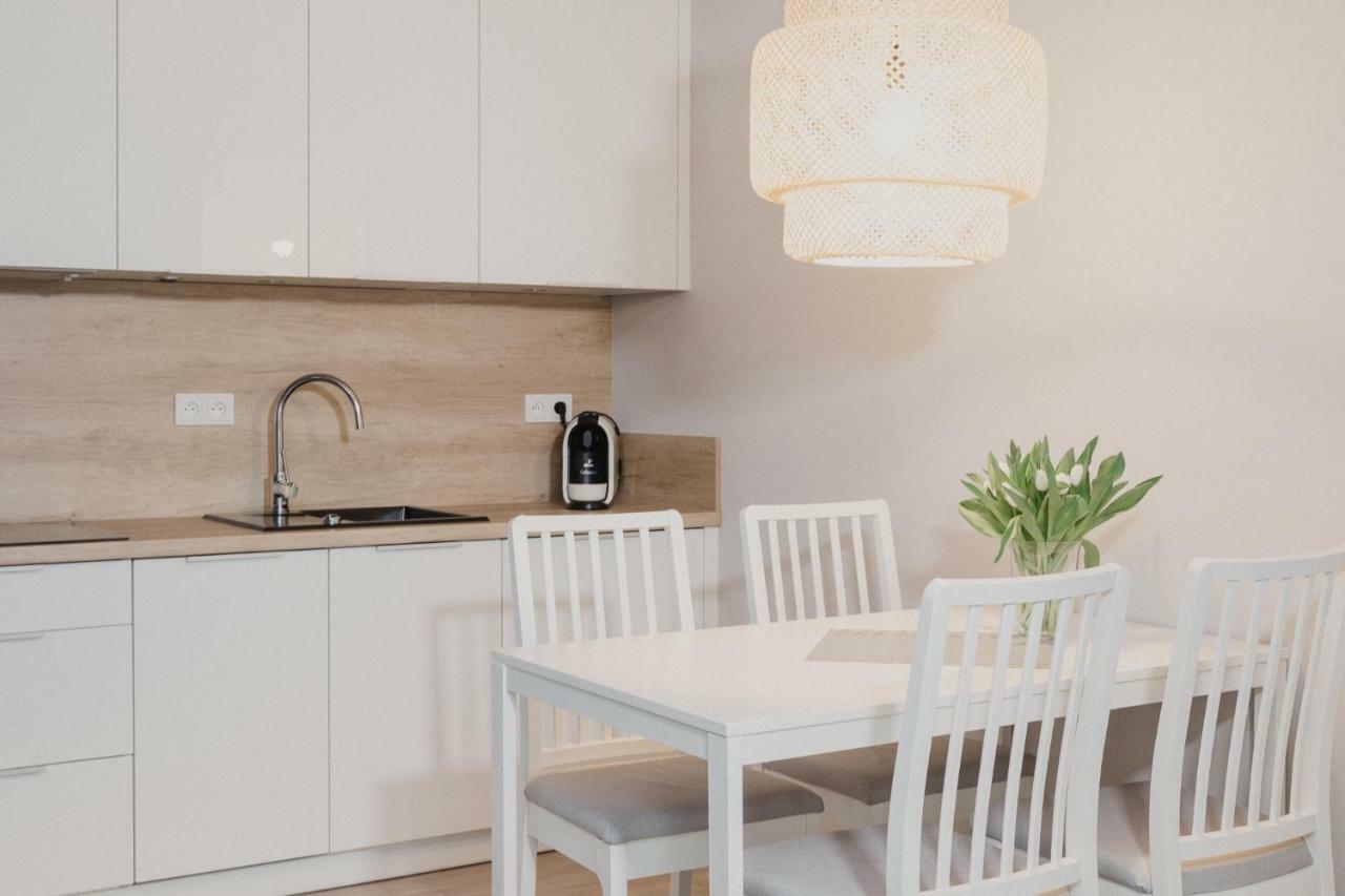 Ferienwohnung Sosnowe Tarasy Großmöllen Exterior foto