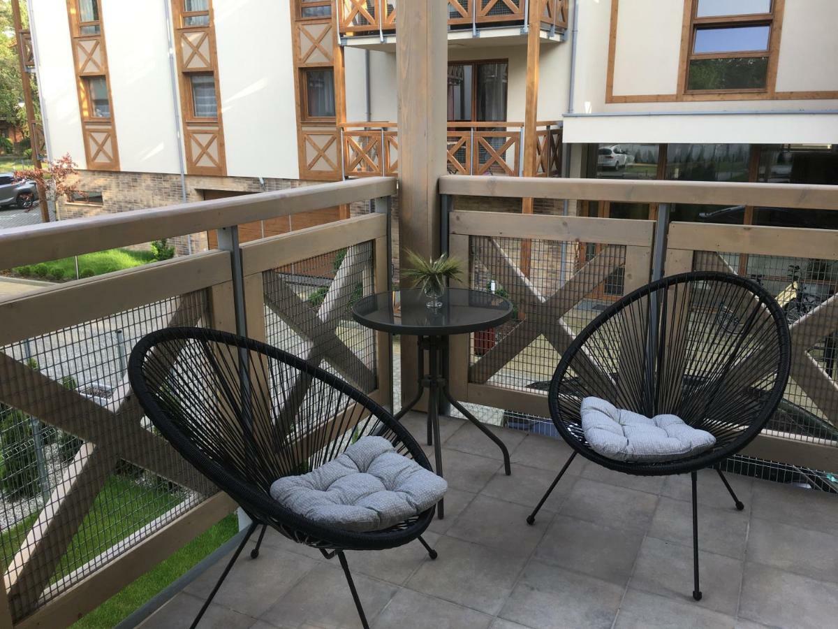 Ferienwohnung Sosnowe Tarasy Großmöllen Exterior foto